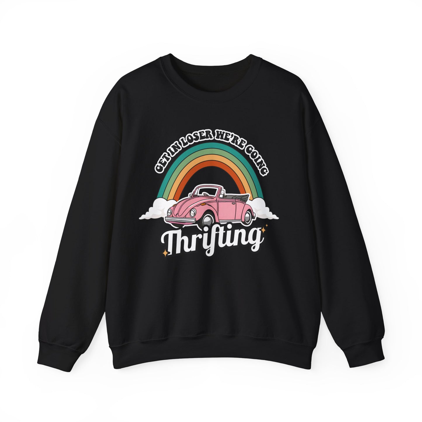 Get in Loser We’re Going Thrifting - Unisex Heavy Blend™ Crewneck Sweatshirt