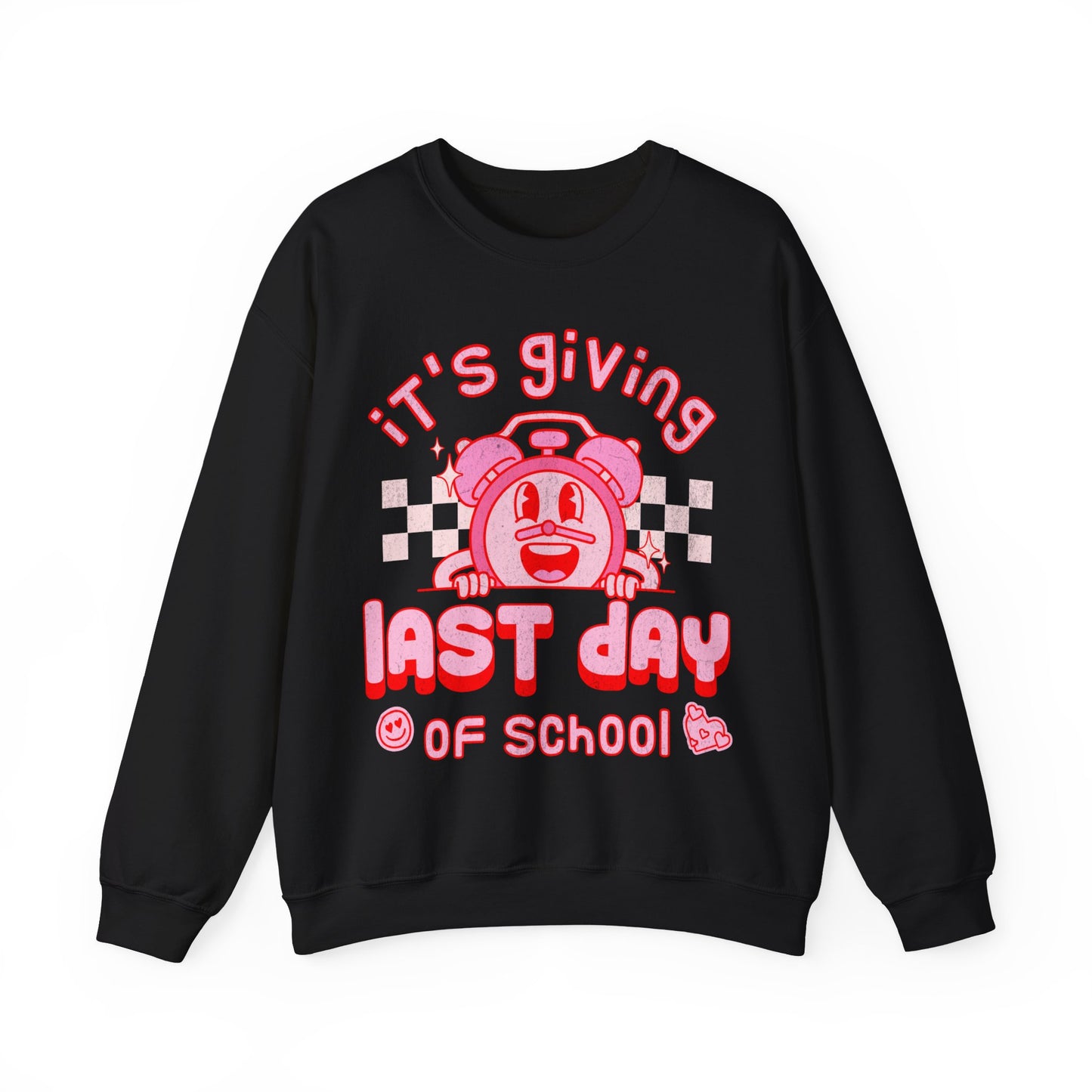 It's Giving Last Day of School - Unisex Heavy Blend™ Crewneck Sweatshirt