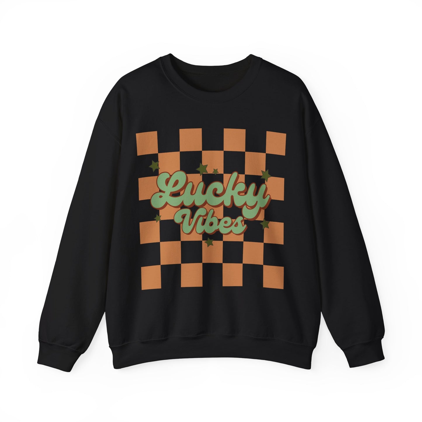 Lucky Vibes 2 - Unisex Heavy Blend™ Crewneck Sweatshirt