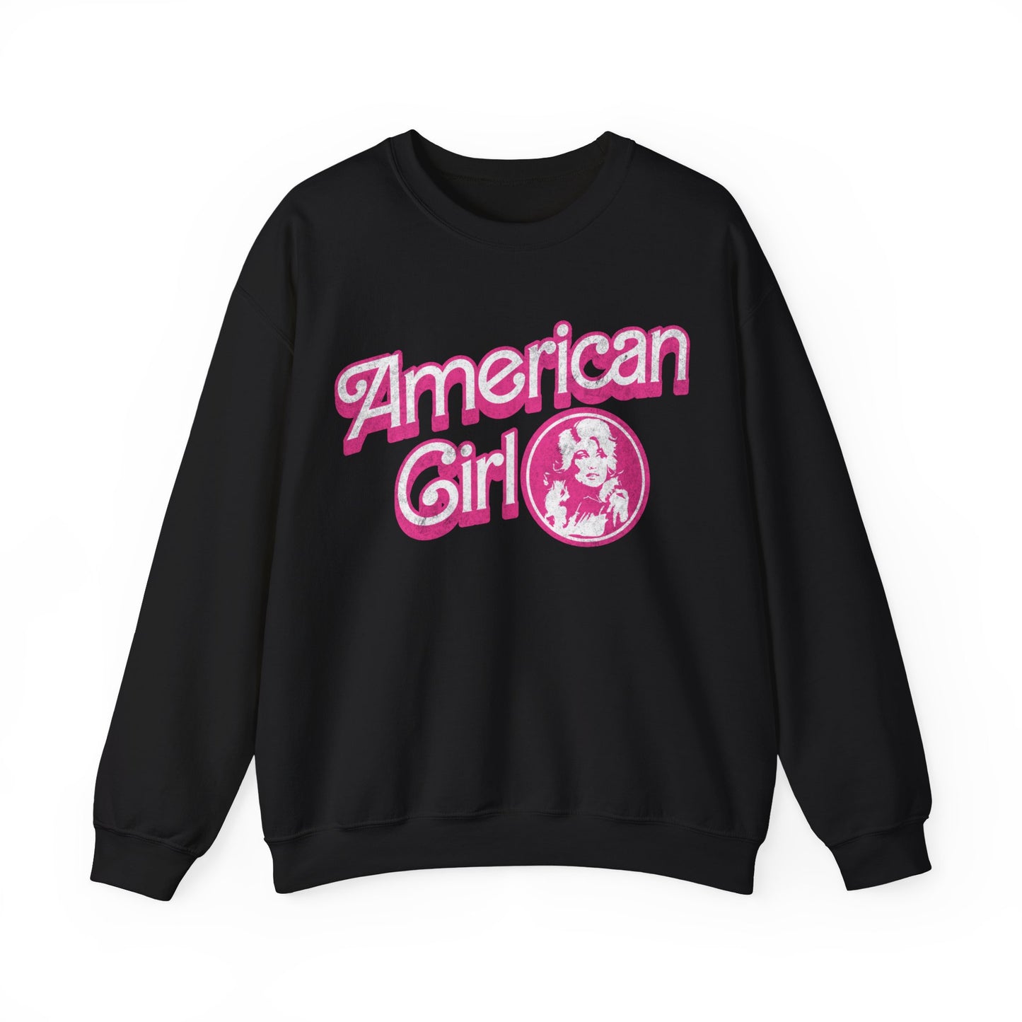 American Girl - Unisex Heavy Blend™ Crewneck Sweatshirt