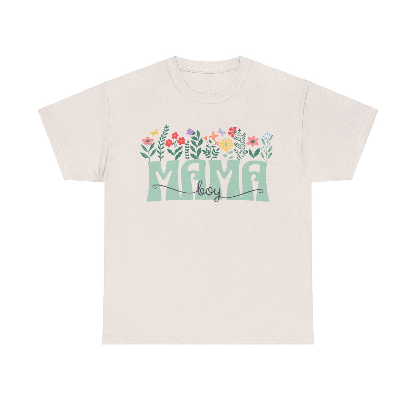 Boy Mom Floral - Unisex T-Shirt