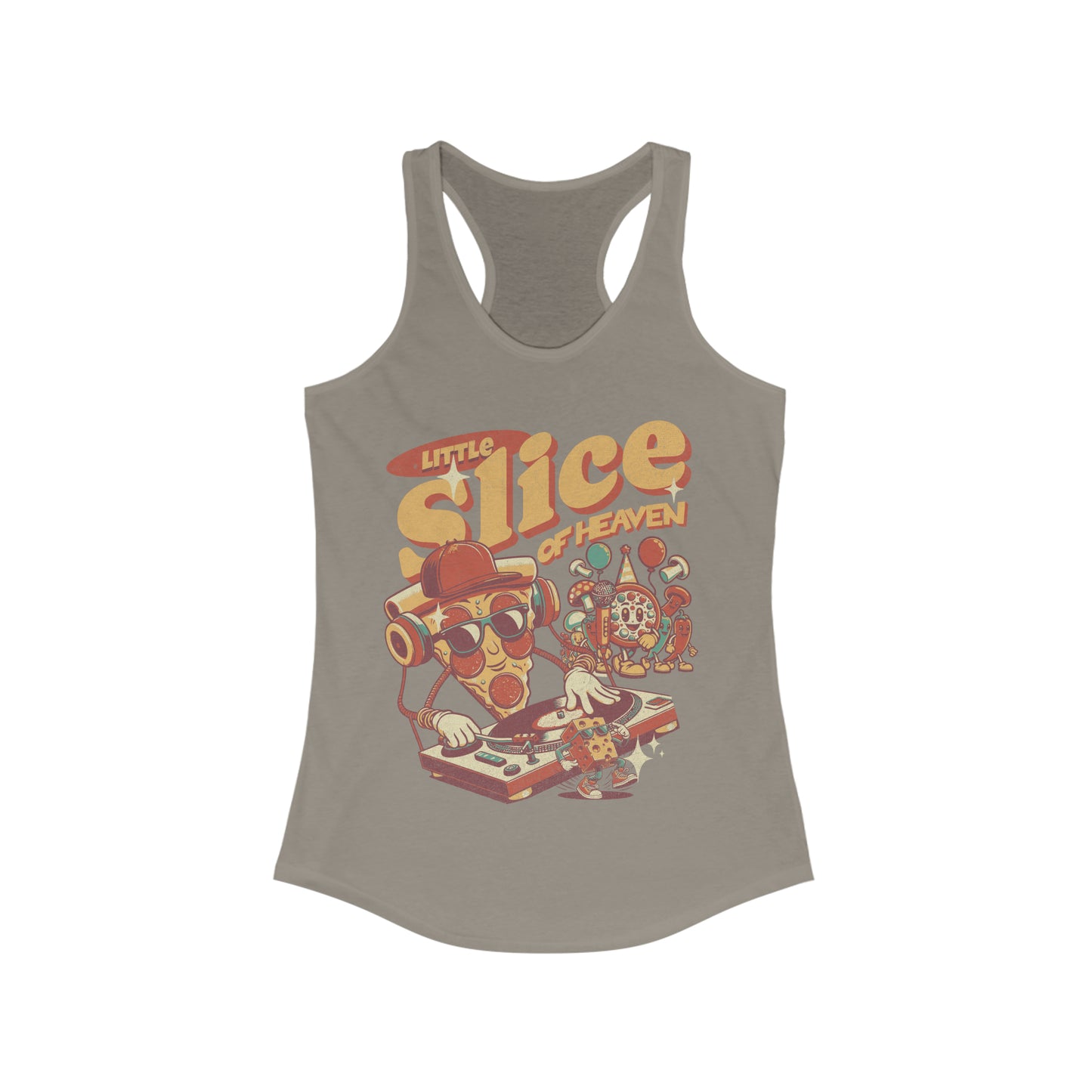 Little Slice of Heaven- Women's Ideal Racerback Tank