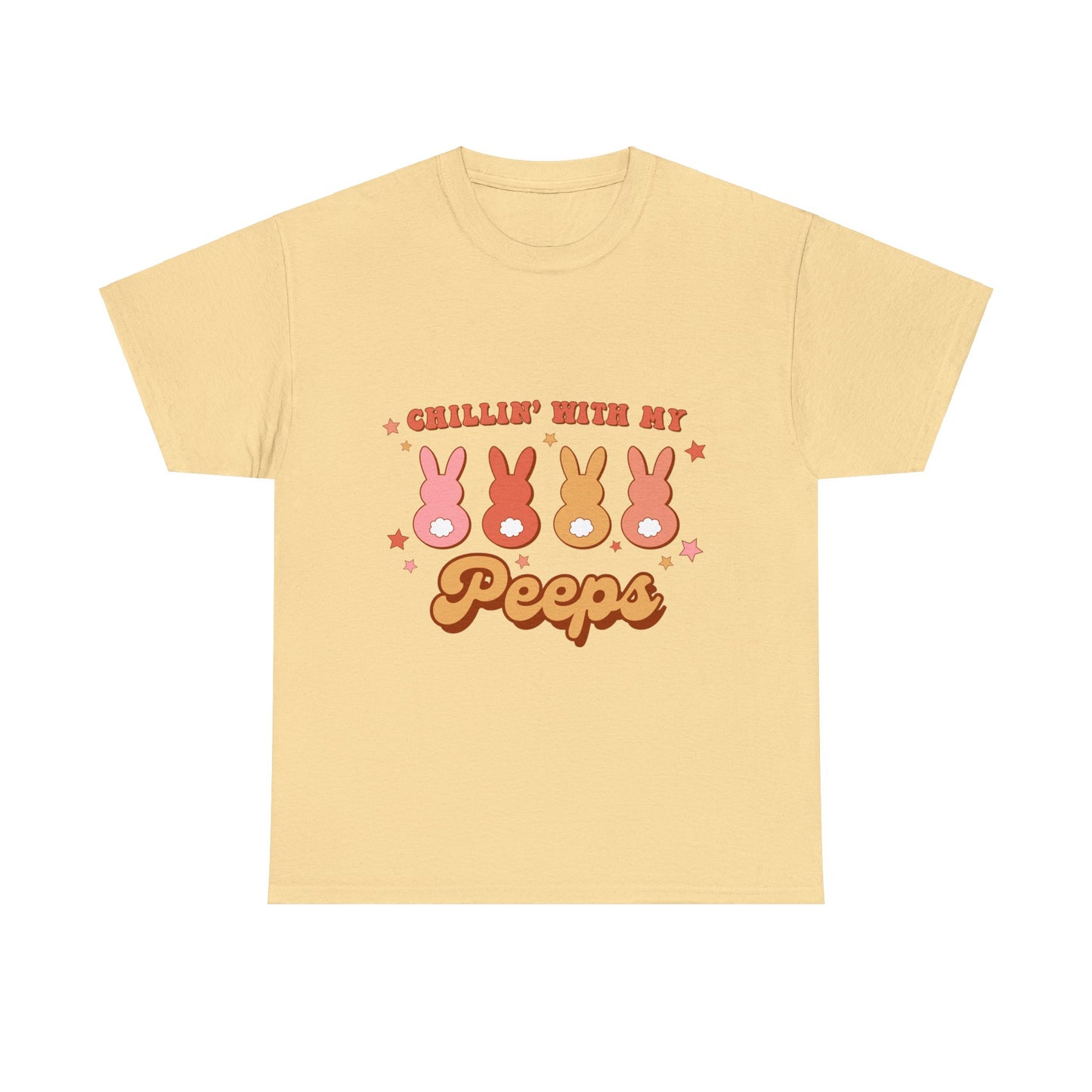 Chilling with my Peeps Retro Style - Unisex T-Shirt
