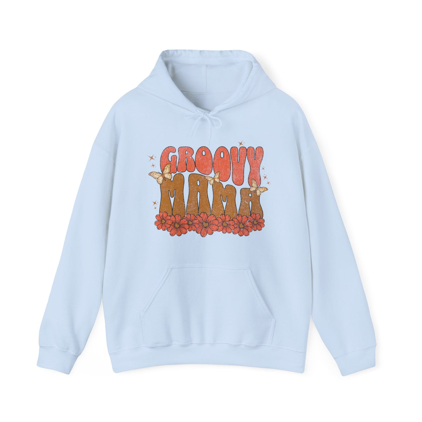Groovy Mama - Unisex Heavy Blend™ Hooded Sweatshirt