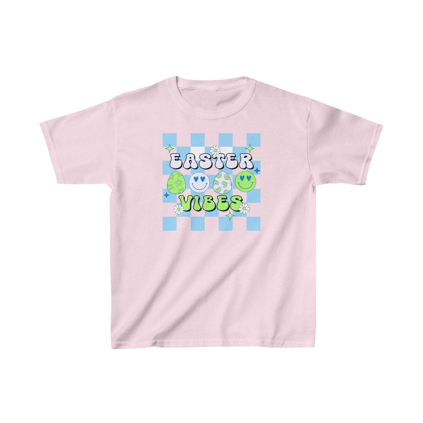 Easter Vibes Blue - Kids Heavy Cotton™ Tee