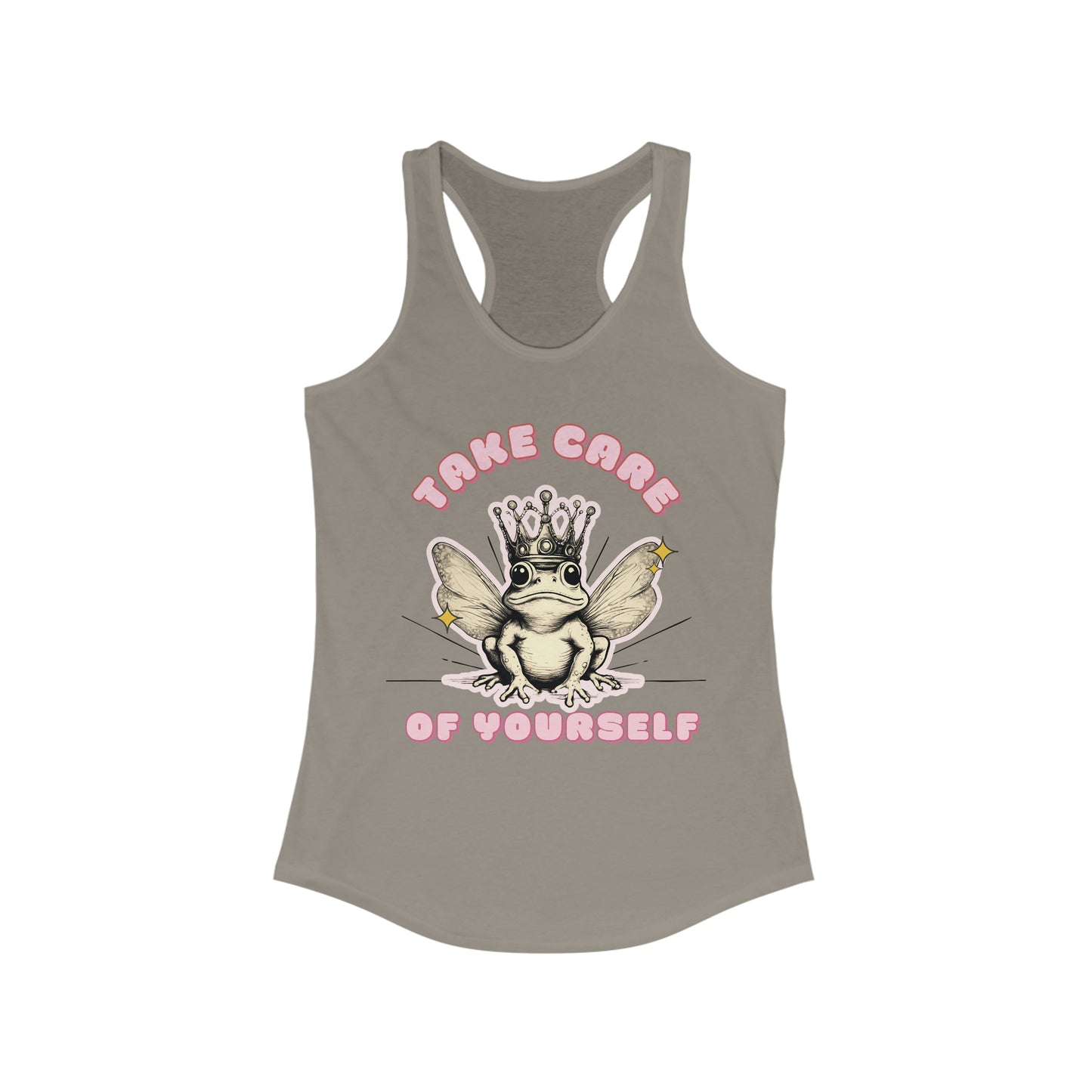 Take Care of Yourself - Women's Ideal Racerback Tank