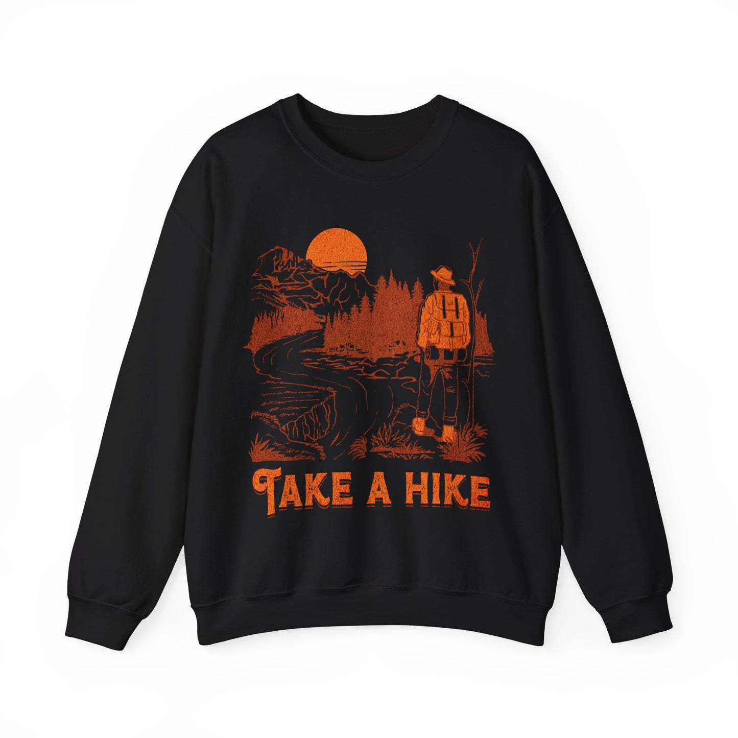 Take a Hike - Unisex Heavy Blend™ Crewneck Sweatshirt