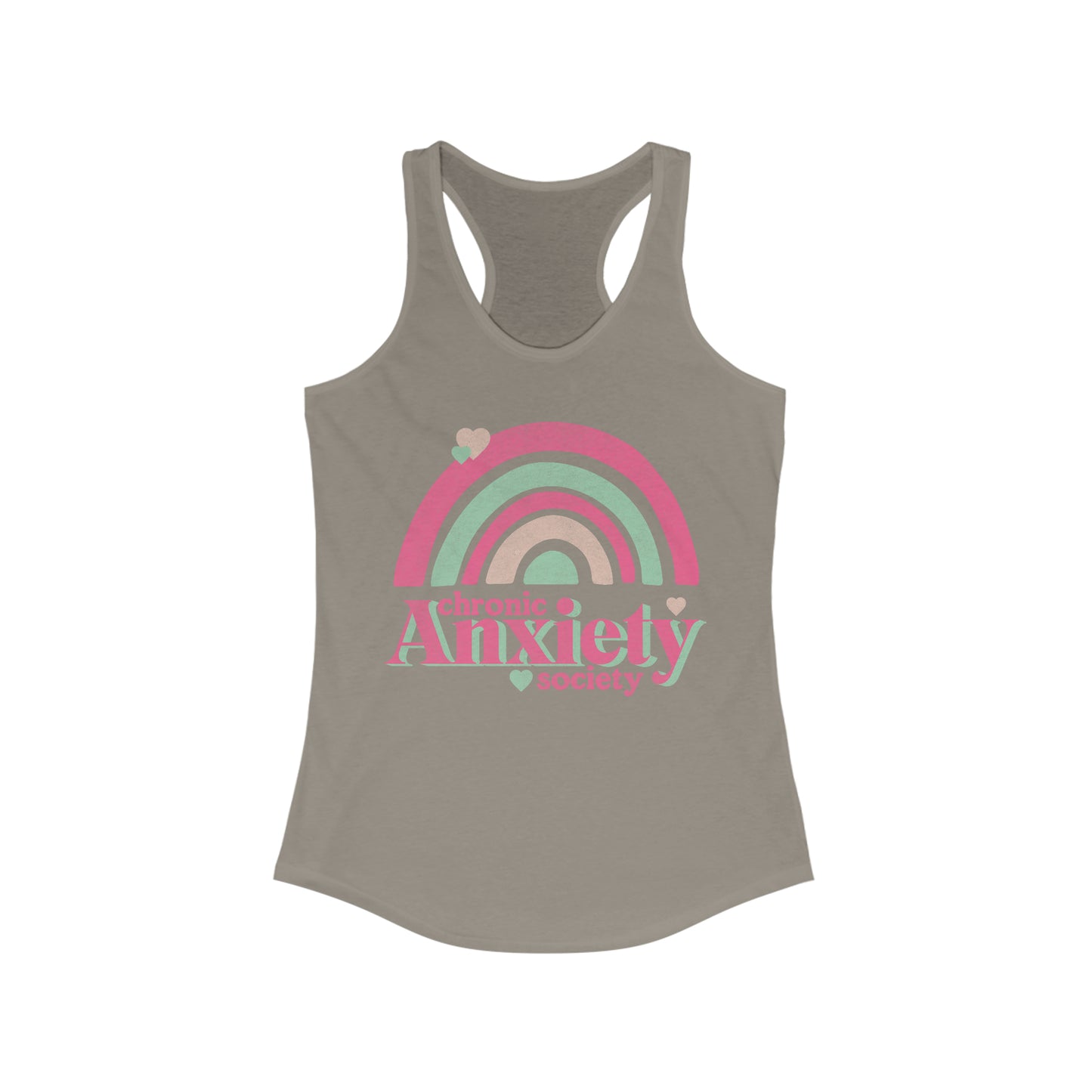 Chronic Anxiety Society - Women's Ideal Racerback Tank