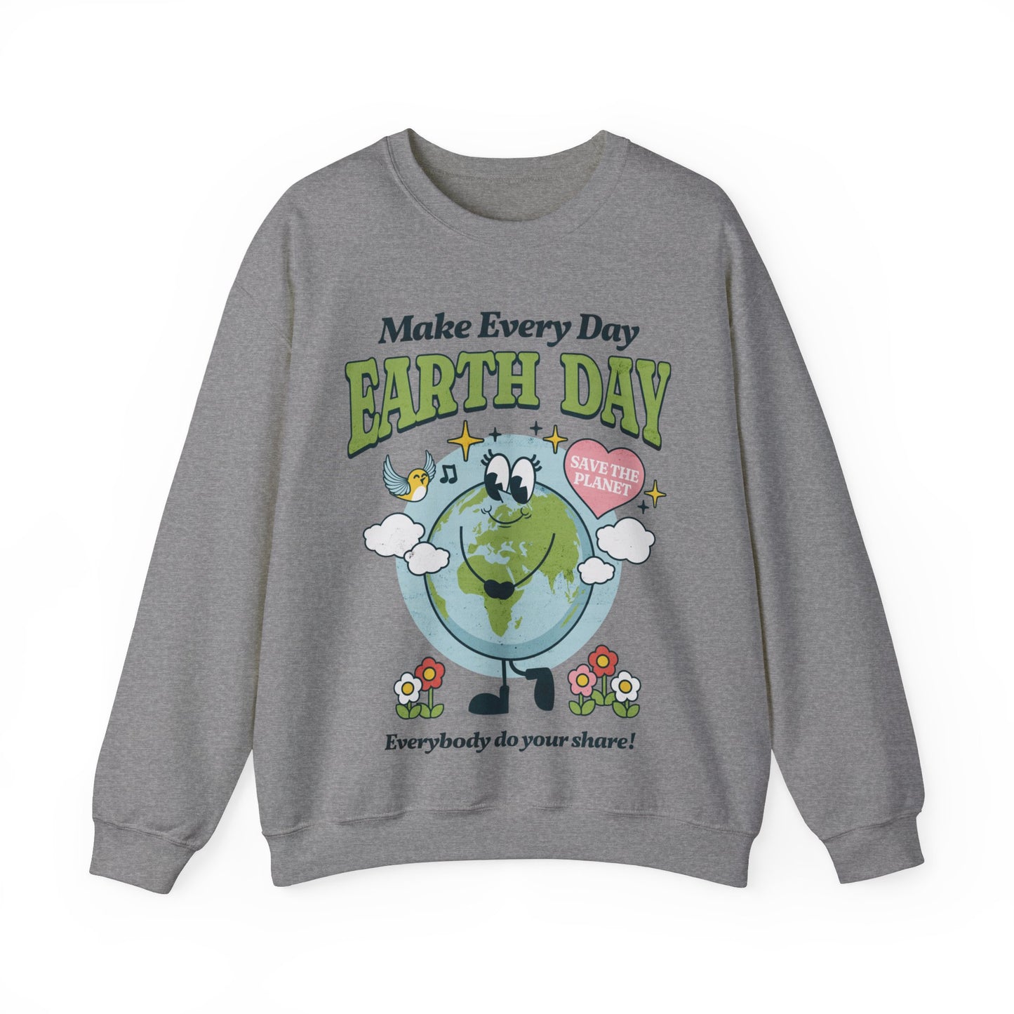 Earth Day - Unisex Heavy Blend™ Crewneck Sweatshirt