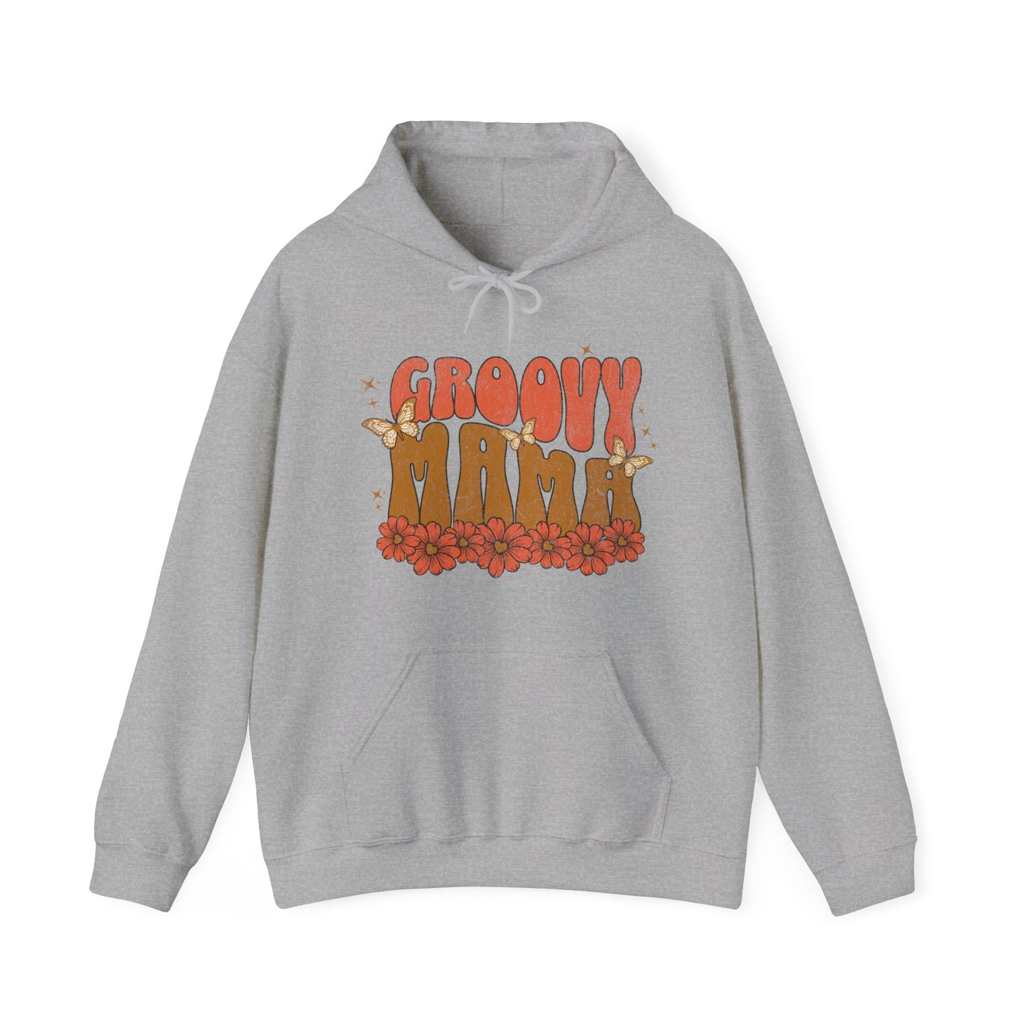 Groovy Mama - Unisex Heavy Blend™ Hooded Sweatshirt