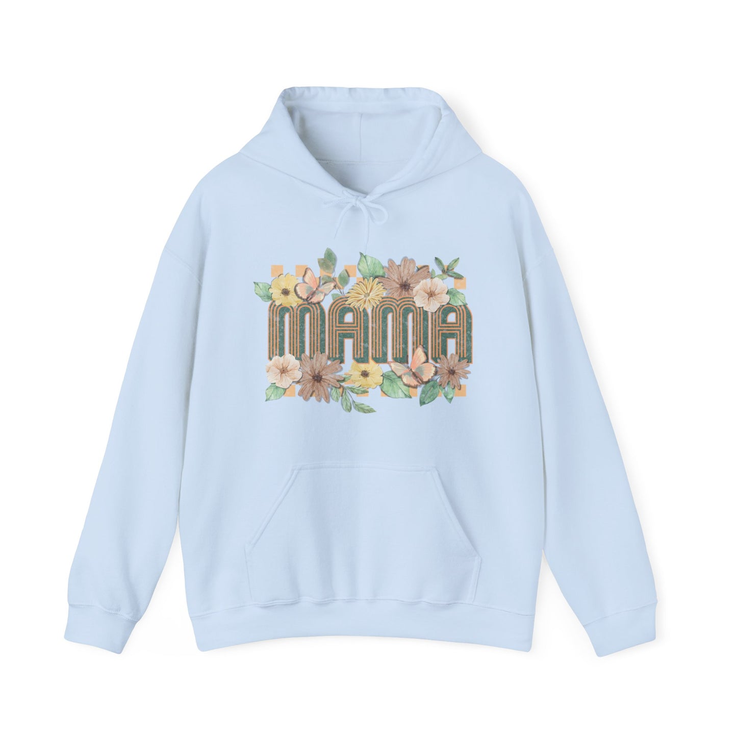 Mama Floral - Unisex Heavy Blend™ Hooded Sweatshirt