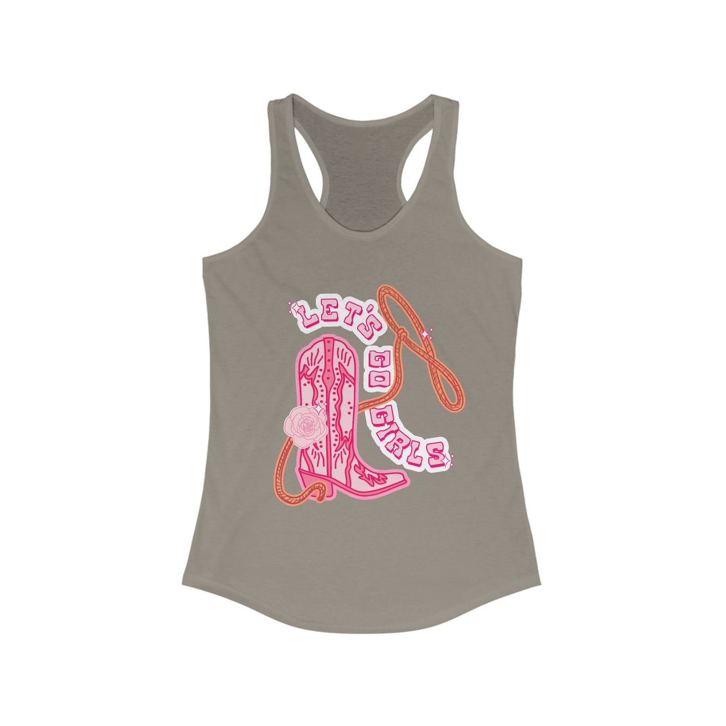 Let’s Go Girls - Women's Ideal Racerback Tank