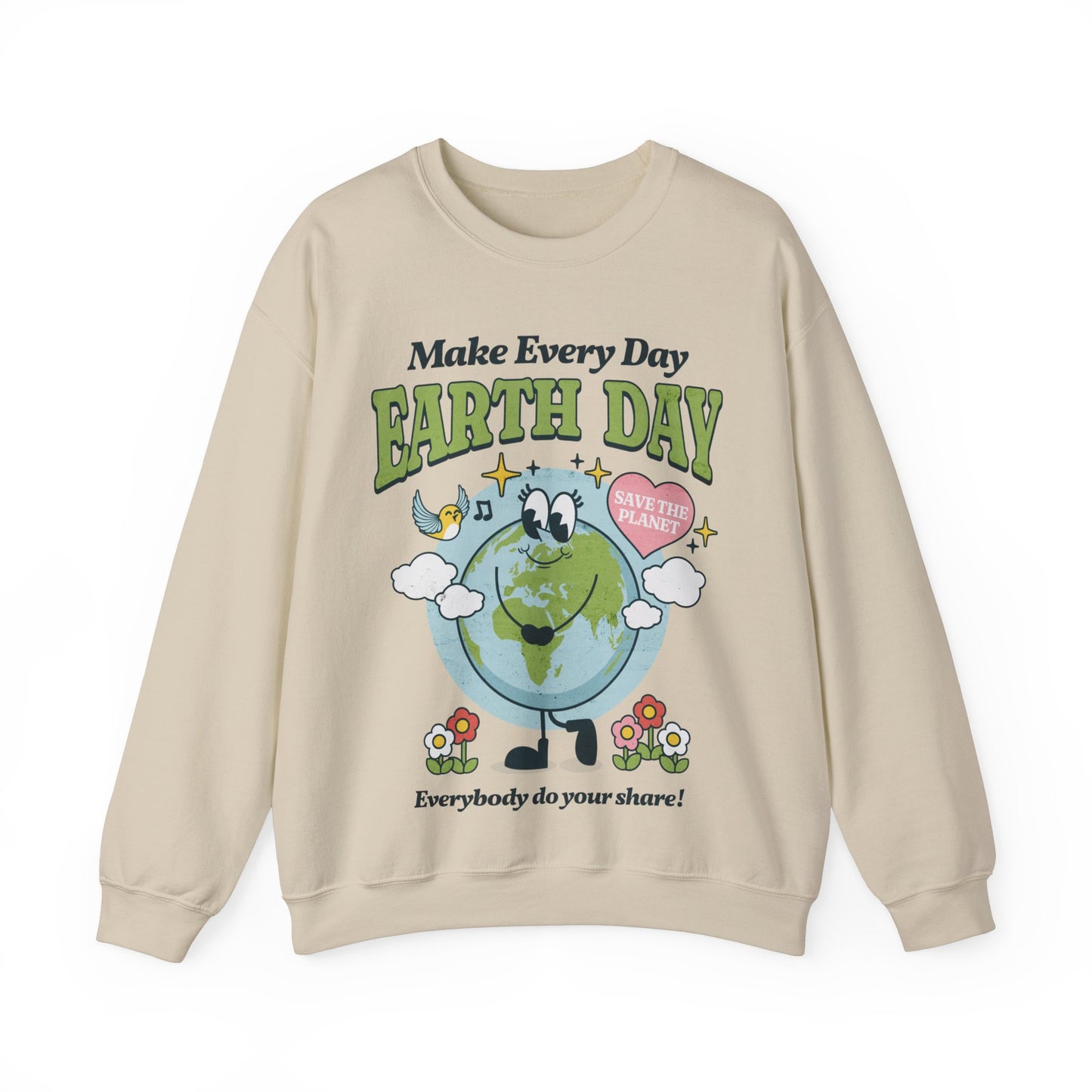 Earth Day - Unisex Heavy Blend™ Crewneck Sweatshirt