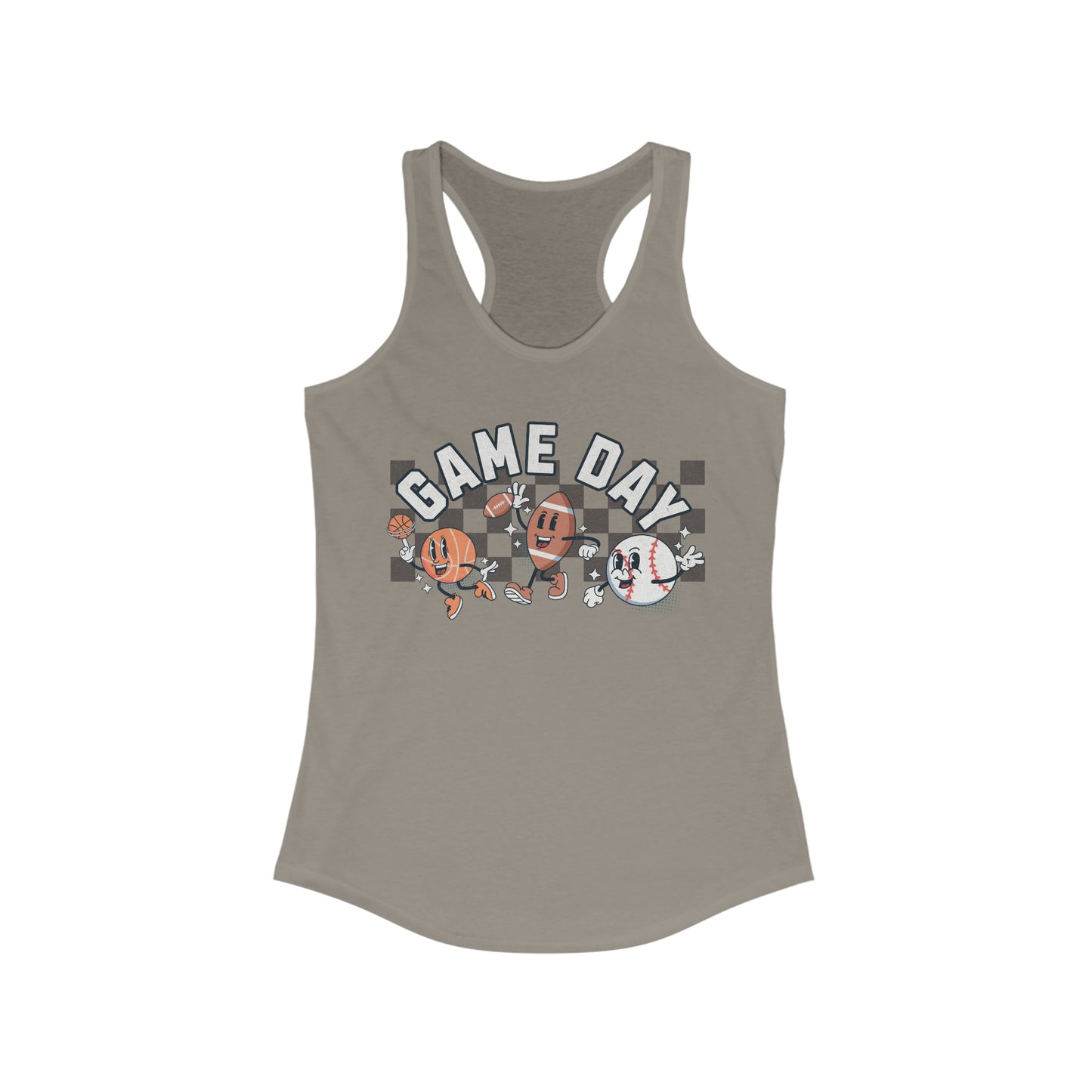 Game Day - Women's Ideal Racerback Tank