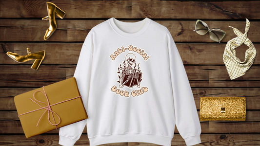 Anti-Social Book Club - Unisex Heavy Blend™ Crewneck Sweatshirt