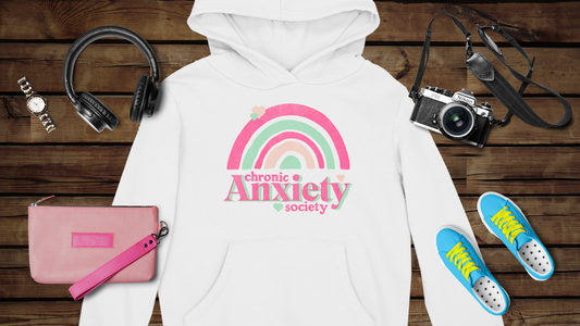 Chronic Anxiety Society - Unisex Heavy Blend™ Hooded Sweatshirt
