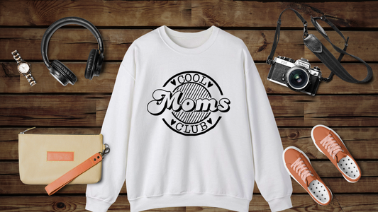 Cool Moms Club 2 - Unisex Heavy Blend™ Crewneck Sweatshirt