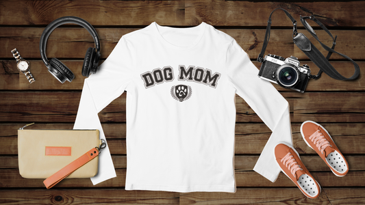 Dog Mom - Unisex Classic Long Sleeve T-Shirt