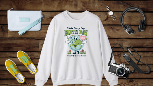 Earth Day - Unisex Heavy Blend™ Crewneck Sweatshirt