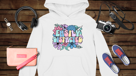 Easily Distracted - Unisex Heavy Blend™ Hooded Sweatshirt