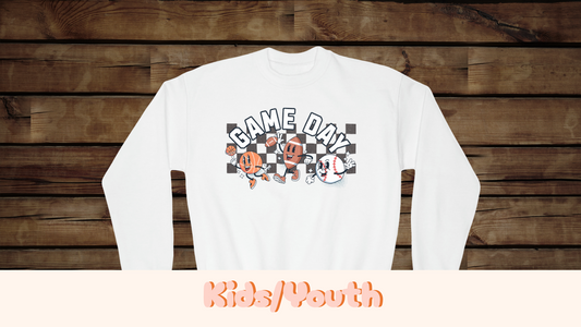 Game Day - Youth Crewneck Sweatshirt
