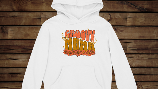 Groovy Mama - Unisex Heavy Blend™ Hooded Sweatshirt