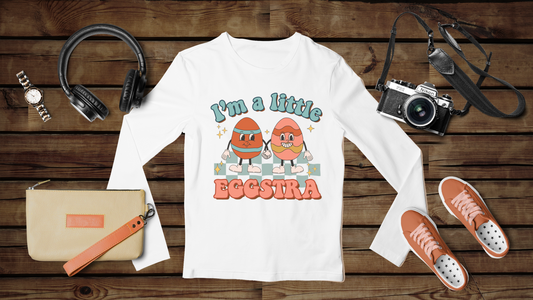 I'm a Little Eggsta - Unisex Classic Long Sleeve T-Shirt