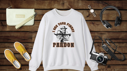 I Beg Your Finest Pardon - Unisex Heavy Blend™ Crewneck Sweatshirt