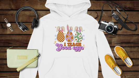 I Teach Good Eggs - Unisex Heavy Blend™ Hooded Sweatshirt