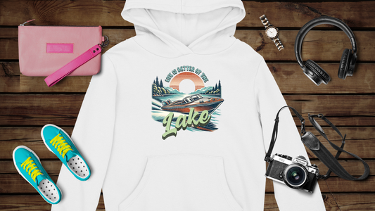 Life is Better at the Lake - Unisex Heavy Blend™ Hooded Sweatshirt