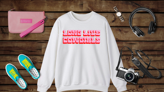 Long Live Cowgirls - Unisex Heavy Blend™ Crewneck Sweatshirt