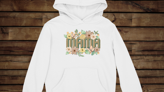 Mama Floral - Unisex Heavy Blend™ Hooded Sweatshirt