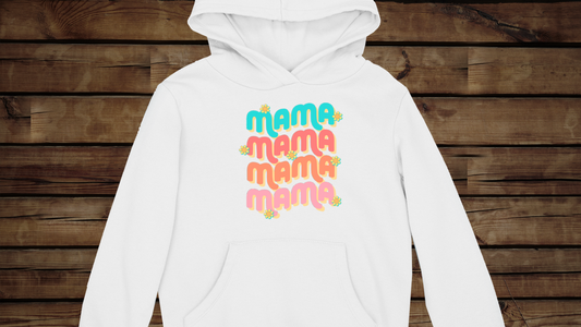 Mama Retro - Unisex Heavy Blend™ Hooded Sweatshirt