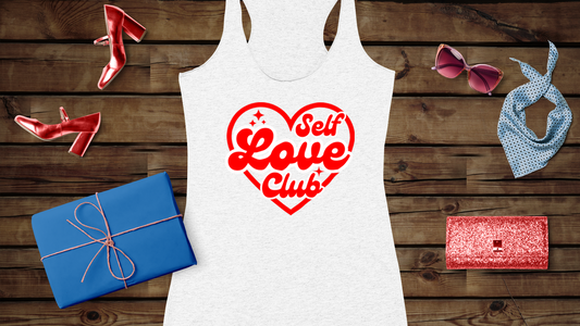 Self Love Club - Women's Ideal Racerback Tank