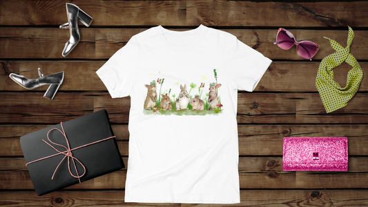 Spring Bunnies - Unisex T-Shirt