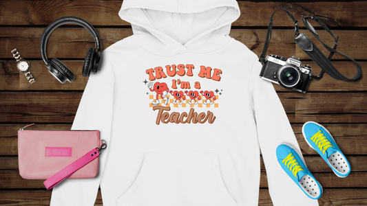 Trust Me, I’m a Teacher - Unisex Heavy Blend™ Hooded Sweatshirt