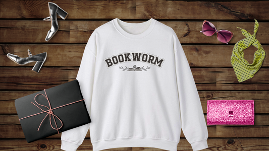 Bookworm - Unisex Heavy Blend™ Crewneck Sweatshirt