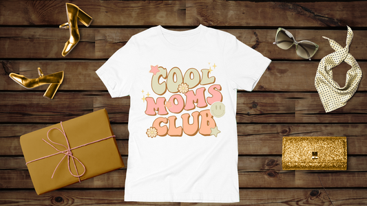 Cool Moms Club Groovy - Unisex T-Shirt