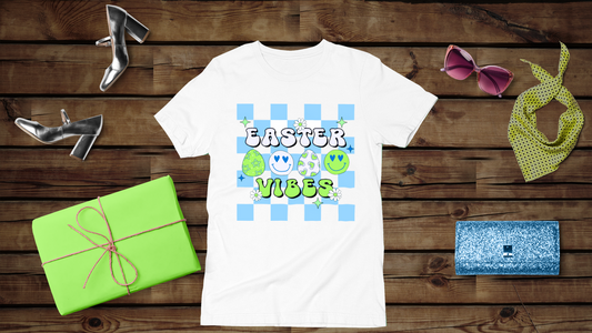 Easter Vibes Blue - Unisex T-Shirt