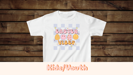 Easter Vibes Pastel - Kids Heavy Cotton™ Tee