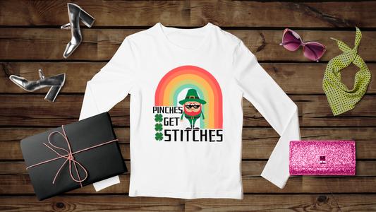 Pinches get Stitches  - Unisex Classic Long Sleeve T-Shirt
