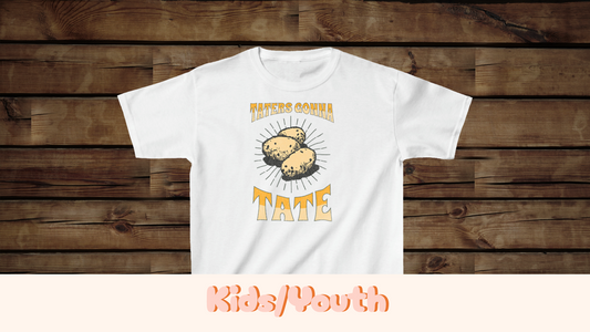 Taters Gonna Tate - Kids Heavy Cotton™ Tee