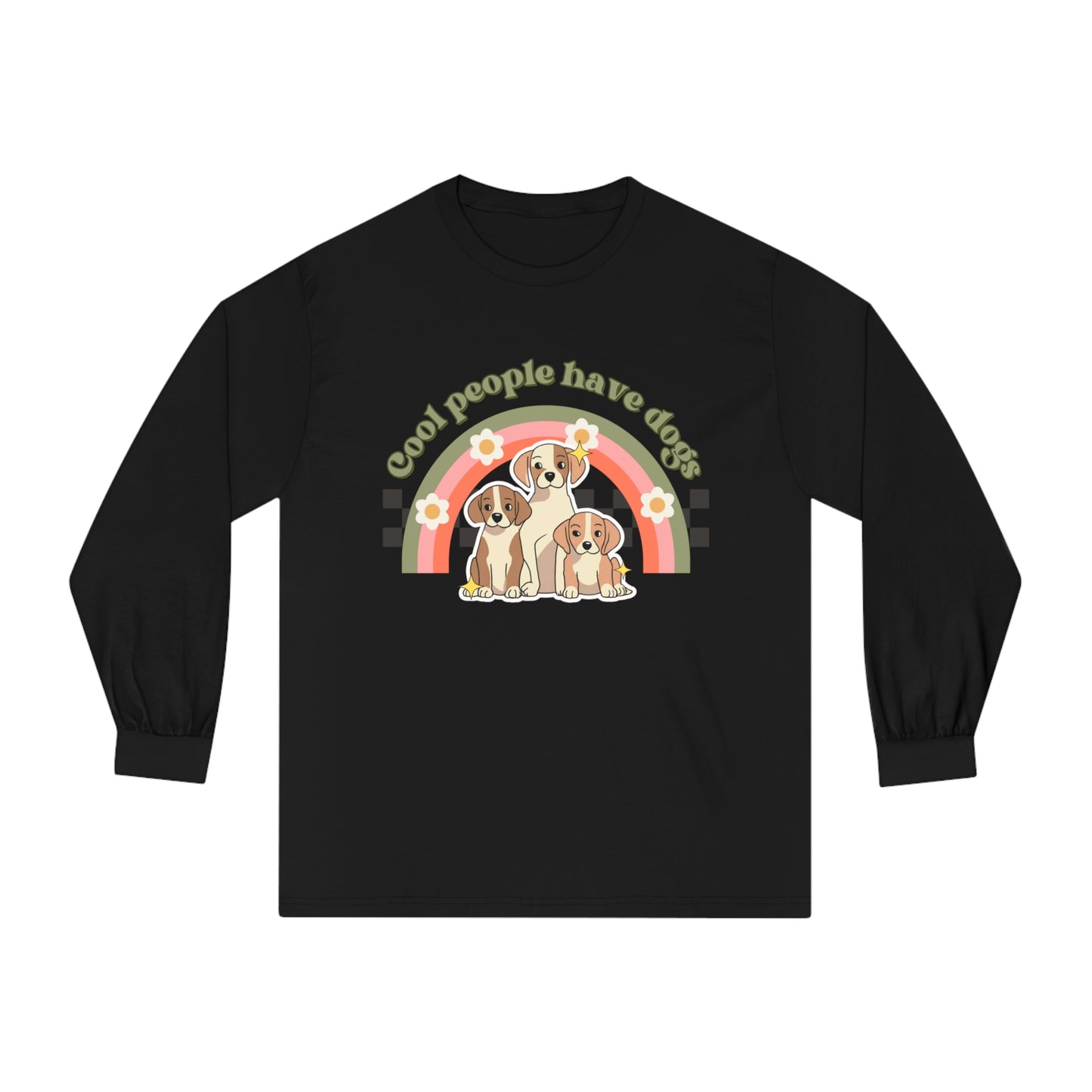 Cool People Have Dogs 1 - Unisex Classic Long Sleeve T-Shirt