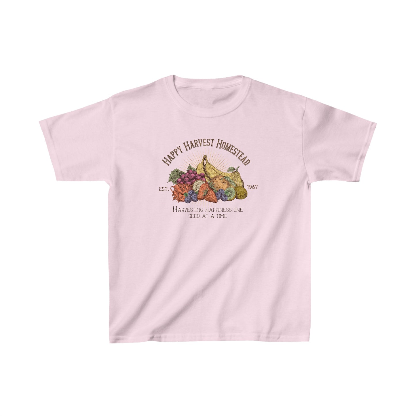 Happy Harvest Homestead, Farmers Market - Kids Heavy Cotton™ Tee