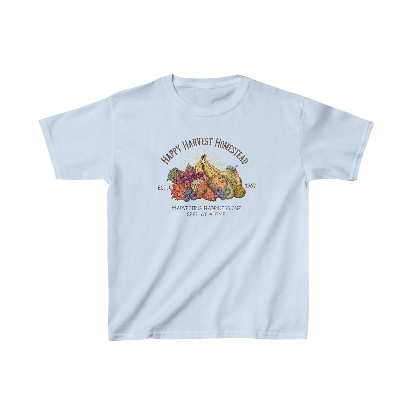 Happy Harvest Homestead, Farmers Market - Kids Heavy Cotton™ Tee