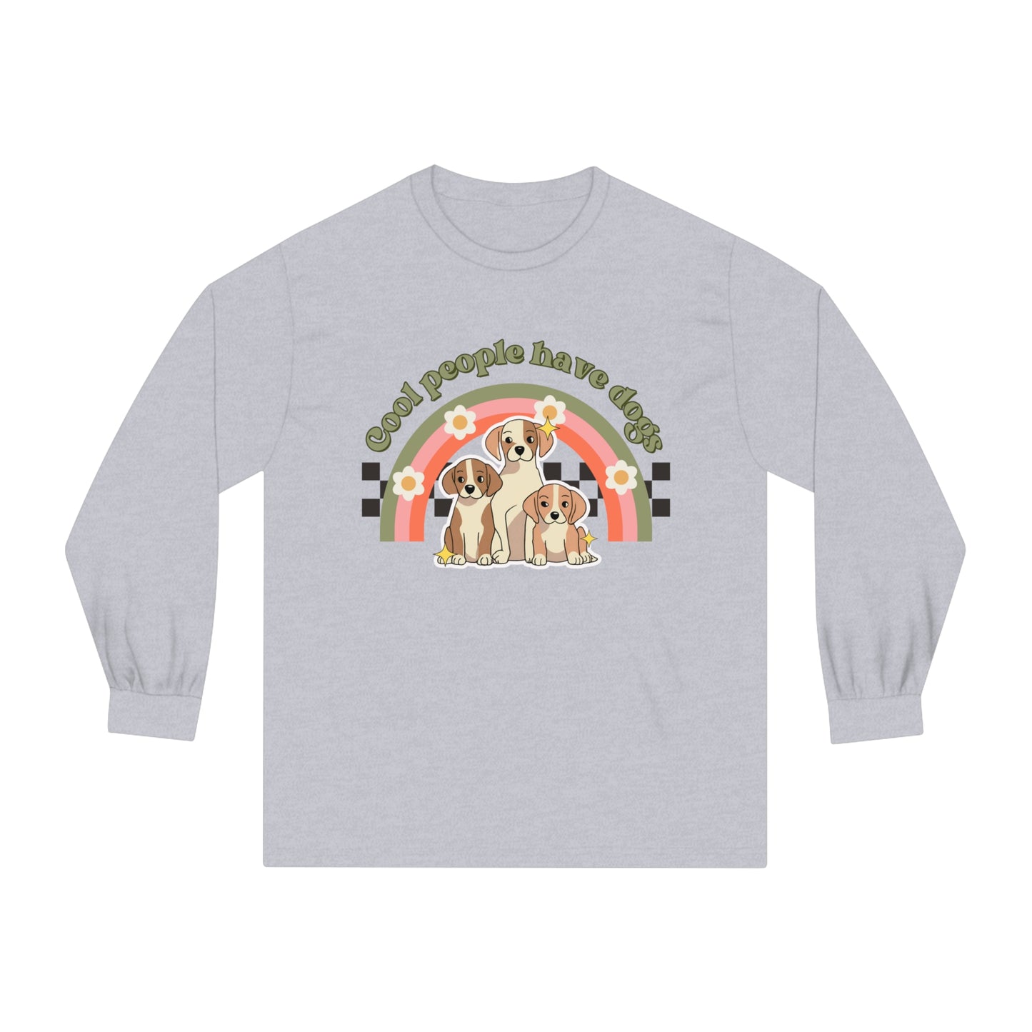 Cool People Have Dogs 1 - Unisex Classic Long Sleeve T-Shirt