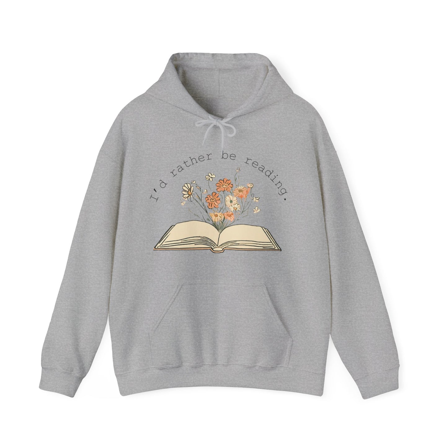 I’d Rather Be Reading - Unisex Heavy Blend™ Hooded Sweatshirt