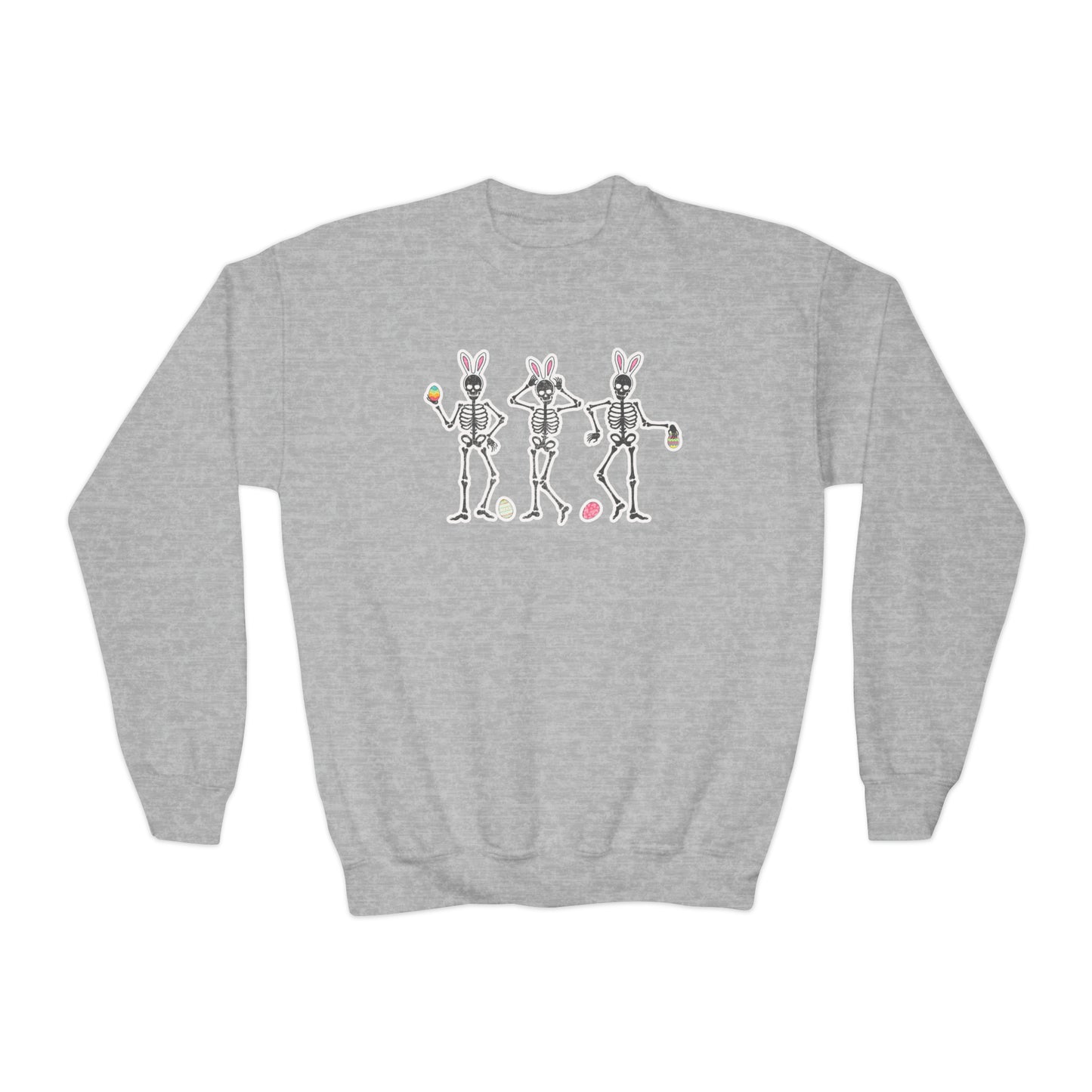 Easter Skeletons - Youth Crewneck Sweatshirt