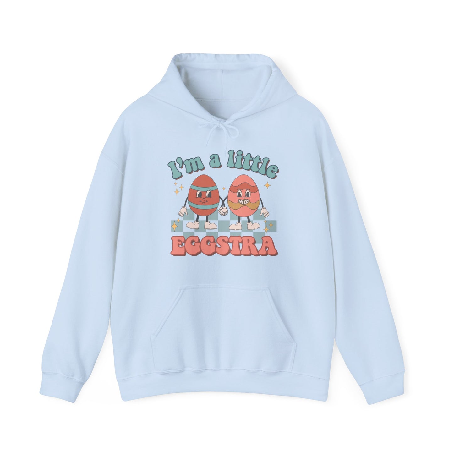 I’m A Little Eggstra - Unisex Heavy Blend™ Hooded Sweatshirt