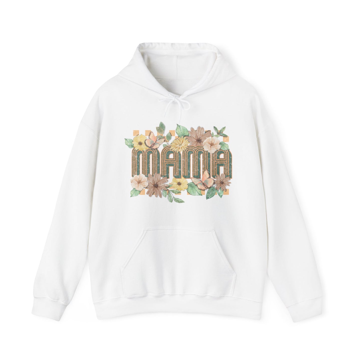 Mama Floral - Unisex Heavy Blend™ Hooded Sweatshirt